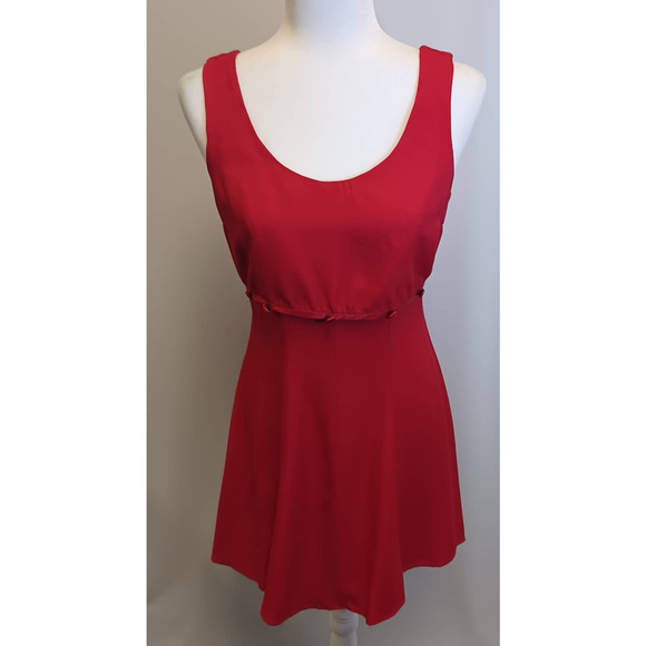 Vintage Red Dress Size 5/6 by All That Jazz - Great Fit! - Picture 2 of 10